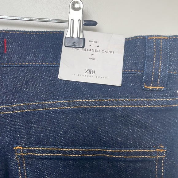 Zara denim relaxer capri short - Picture 4 of 5